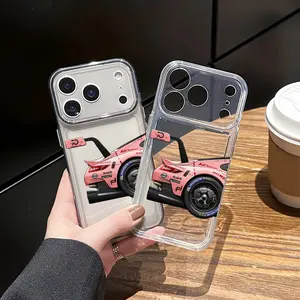 Porsche Racing Wallpaper, High Elasticity Tpu Anti-Drop Case, Full Edge Scratch-Resistant, Fits iPhone 17/16/15/14/13/12/x/XR/XS/8/7/plus Pro Max Series