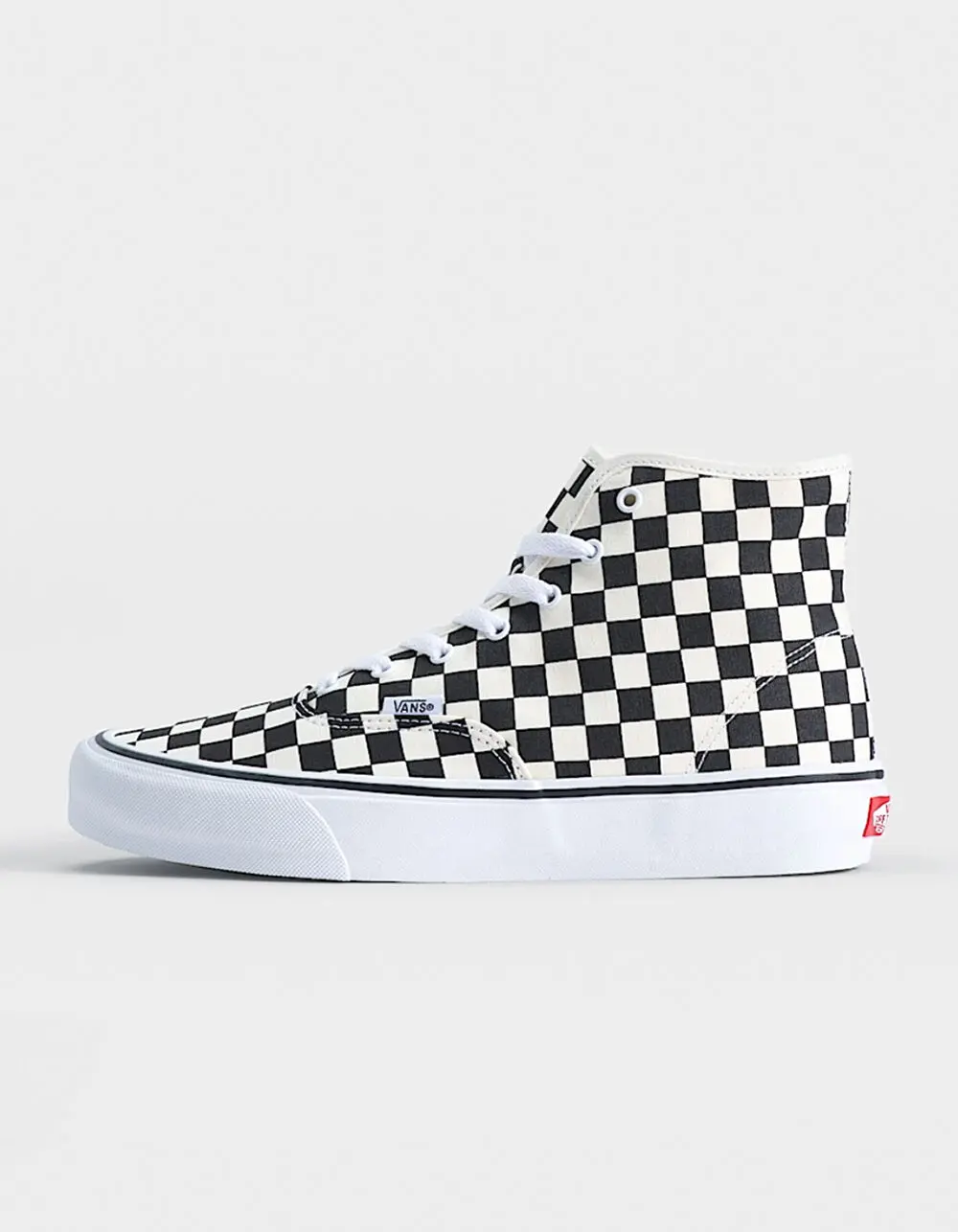 VANS  Mens Authentic Hi 2.0 Checkerboard High Top Shoes