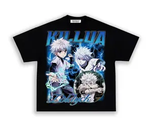 Killua Graphic Tee, Gift For Him, Gift For Fan, Gift For All