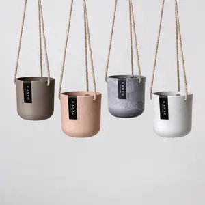 4" Signature Stone Hanging Planter 4" Signature Stone Hanging Planter