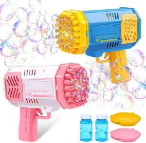 Sloosh Bubble Machine Toy for Kids, Rocket Shape Bubble Gun for Kids Ages 4-8, Gifts, Adults, Party Favors, Summer, Wedding, Easter(excluding battery)