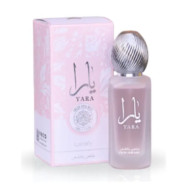 Lattafa YARA Fresh Hair Mist - 50ML (1.7 OZ) Portable Elegant Perfume Mist, Daily Wear Perfumes, Girly Women's Fragrance for Women, Ideal for Everyday Use