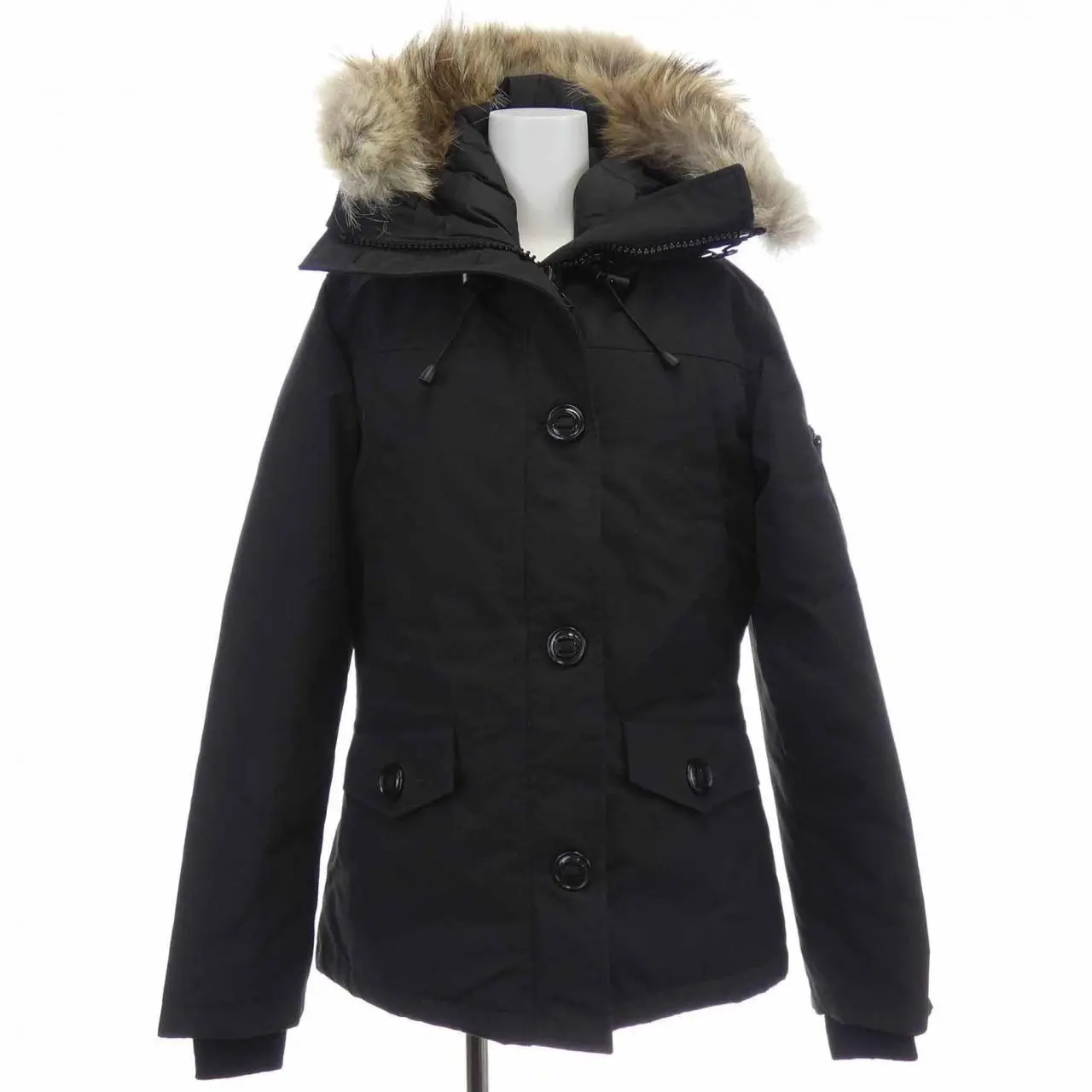 Pre-owned Canada Goose Nylon Small Leather Goods Montebello Down Jacket