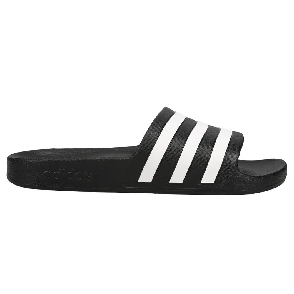 adidas Mens Adilette Aqua Slide Casual Sandals Casual - Black