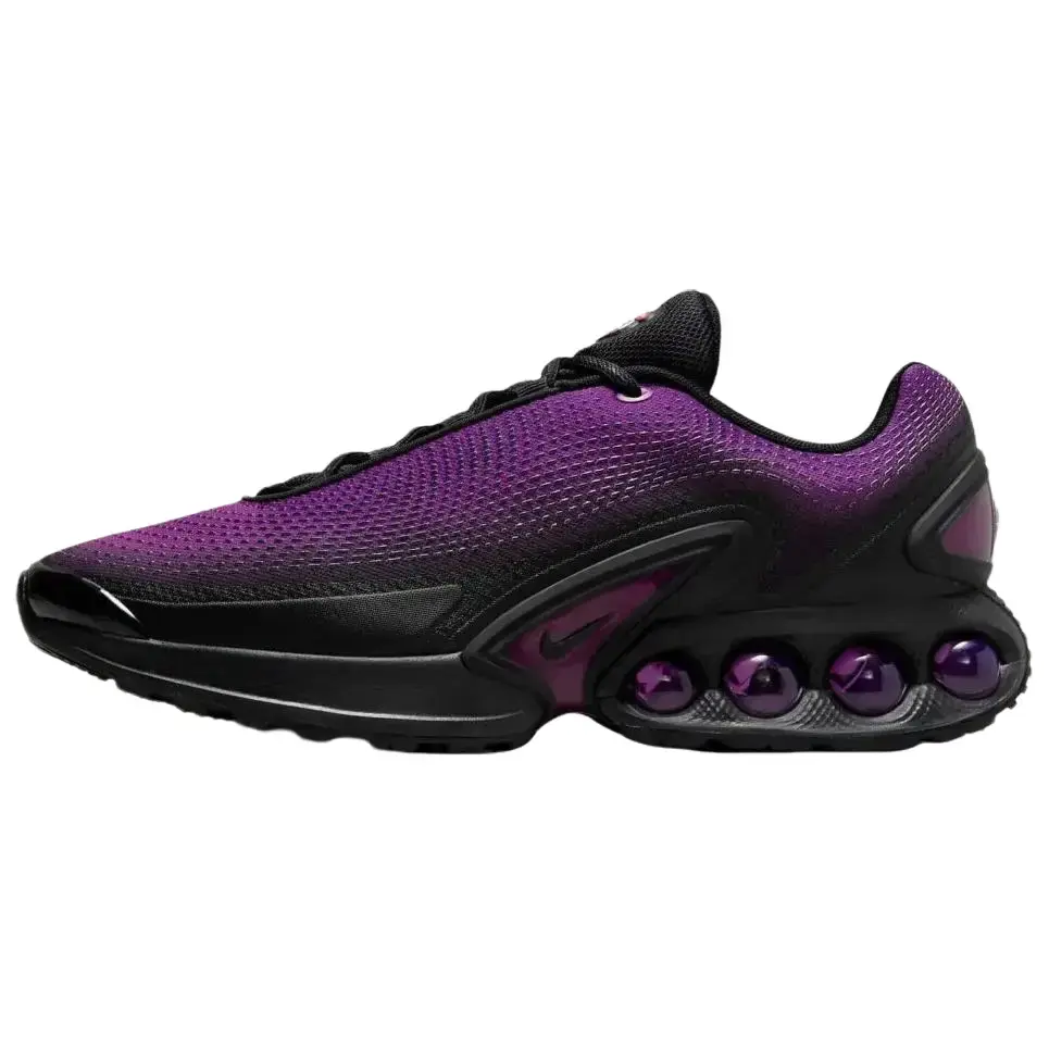 Nike Air Max DN SE 'Bold Berry' Men's Athletic Sneaker - Round Toe, Laced, All-Season, Futuristic Design, Closed Casual Sports Shoes for Training & Running