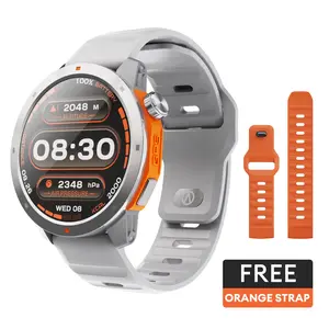 Aolon Navi R3 AMOLED GPS Smartwatch for Outdoor Activities Men's and Women's Watch IP68 Waterproof, Voice Assistant, Weather, Stopwatch, Alarm Clock - Devices, Wearable Smartphone