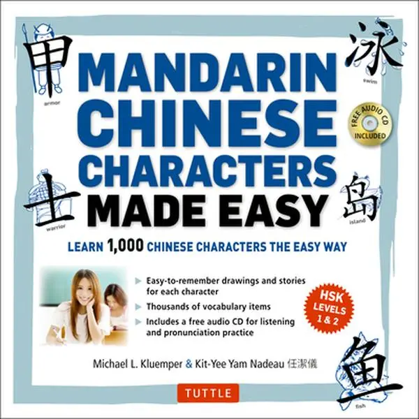 USED-Mandarin Chinese Characters Made Easy: (Hsk Levels 1-3) Learn 1,000 Chinese Characters the Easy Way (Includes Audio CD) [With CD (Audio)] by Kluemper, Michael L. (Paperback)