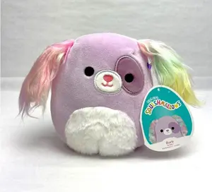 Squishmallow 13" Barb Puppy Dog Rainbow3 Squishmallow 13" Barb Puppy Dog Rainbow3