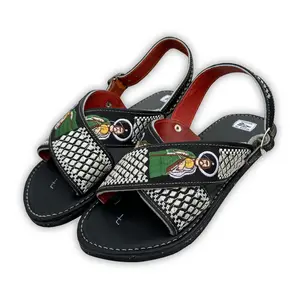 Men's Huarache Cruzado Artesanal Edicion San Judas Huarache Hecho en Mexico Suela de Llanta Huarache de Piel Sandal Summer Footwear Walking Shoes