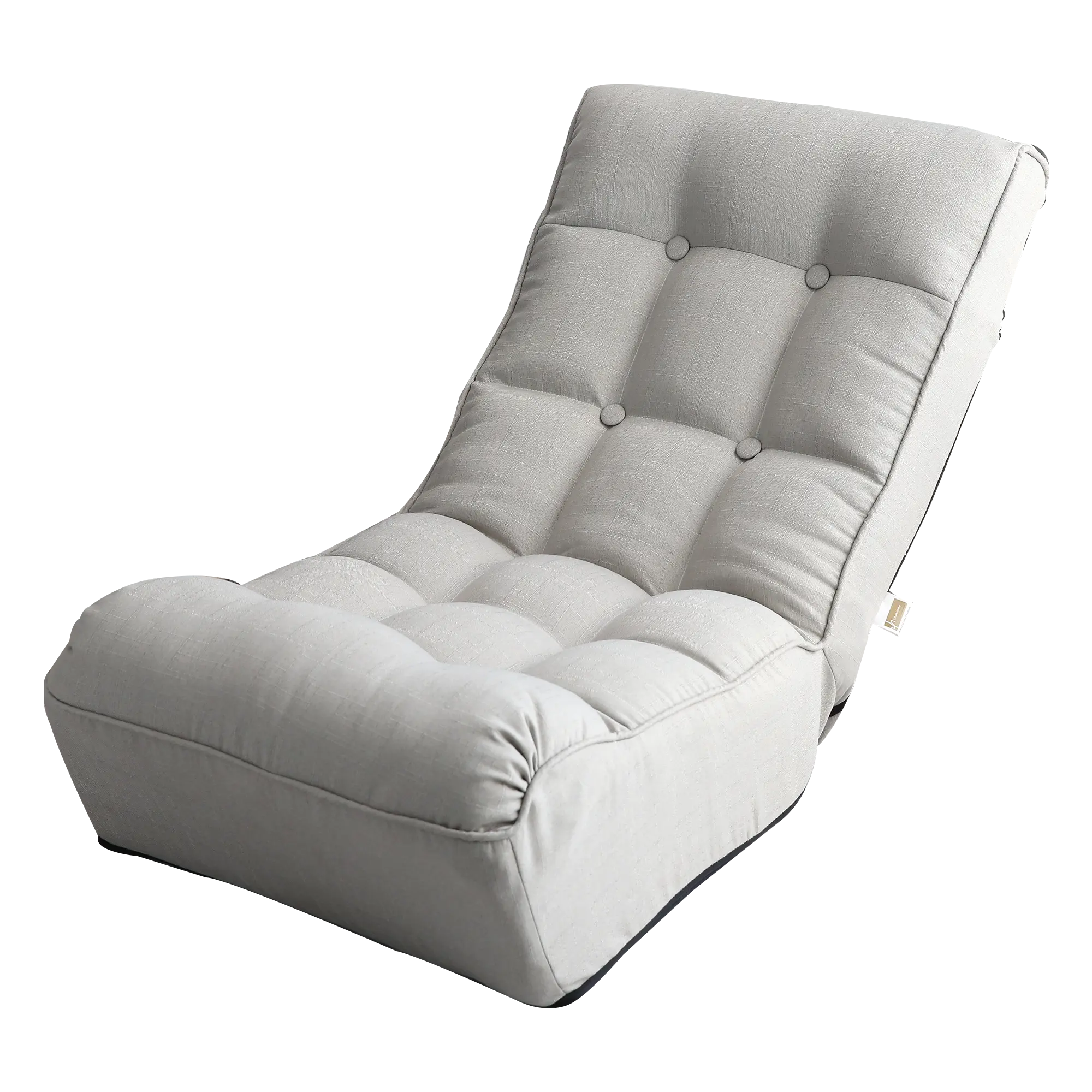 Donext Tatami Chair, Japanese Style Lazy Sofa Recliner Chair, Adjustable Single Floor Chair for Balcony & Leisure Space