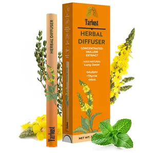 Tarbust Botanical Fragnance Accessory, Mullein, Thyme & Mint Scent, Non-Electronic Respiratory Wellness, Relaxation, Stress Relief, 1 Pack