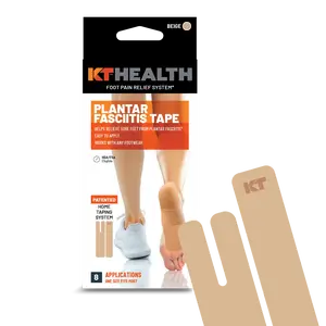 KT Health Plantar Fasciitis Tape - Foot Pain Tape for Supportive Relief in Plantar Fasciitis Relief