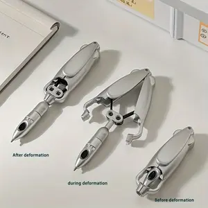 1pc Transform Novelty: Lightweight, Plastic, Fine Tip, Conformable, Stress Relief Writing Instrument, Unique Pens, Office Stationery Supplies