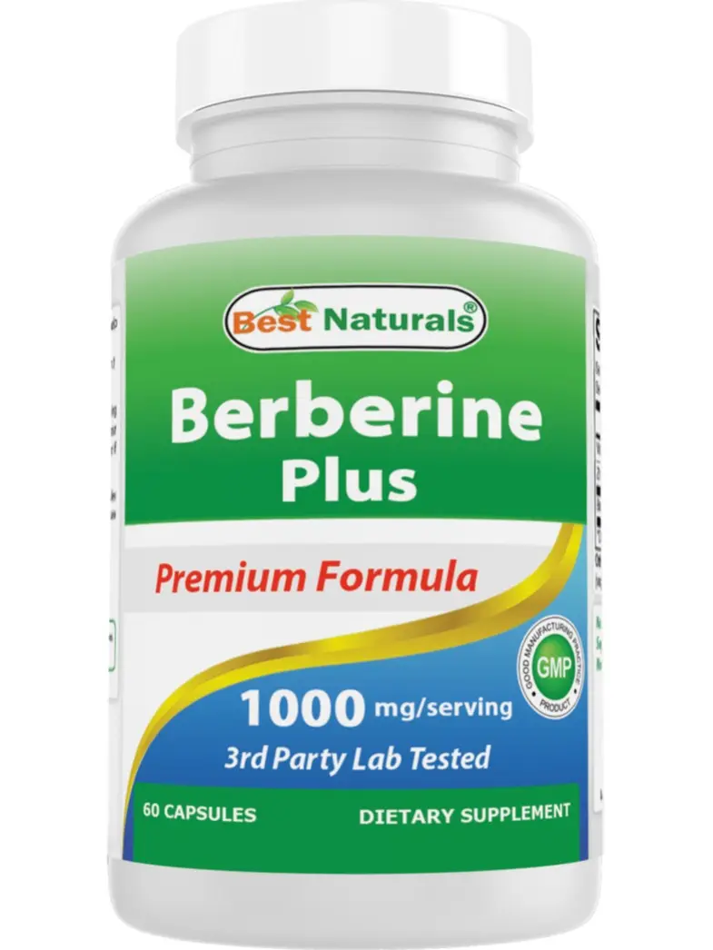 Best Natruals Berberine Plus 1000 mg 60 capsules