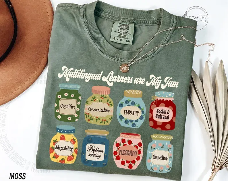 ML Teacher Shirt, Multilingual Learner Teacher Shirt, Multilingual Learners are My Jam, ML Coach, ML Instructional Coach, Bilingual Teacher