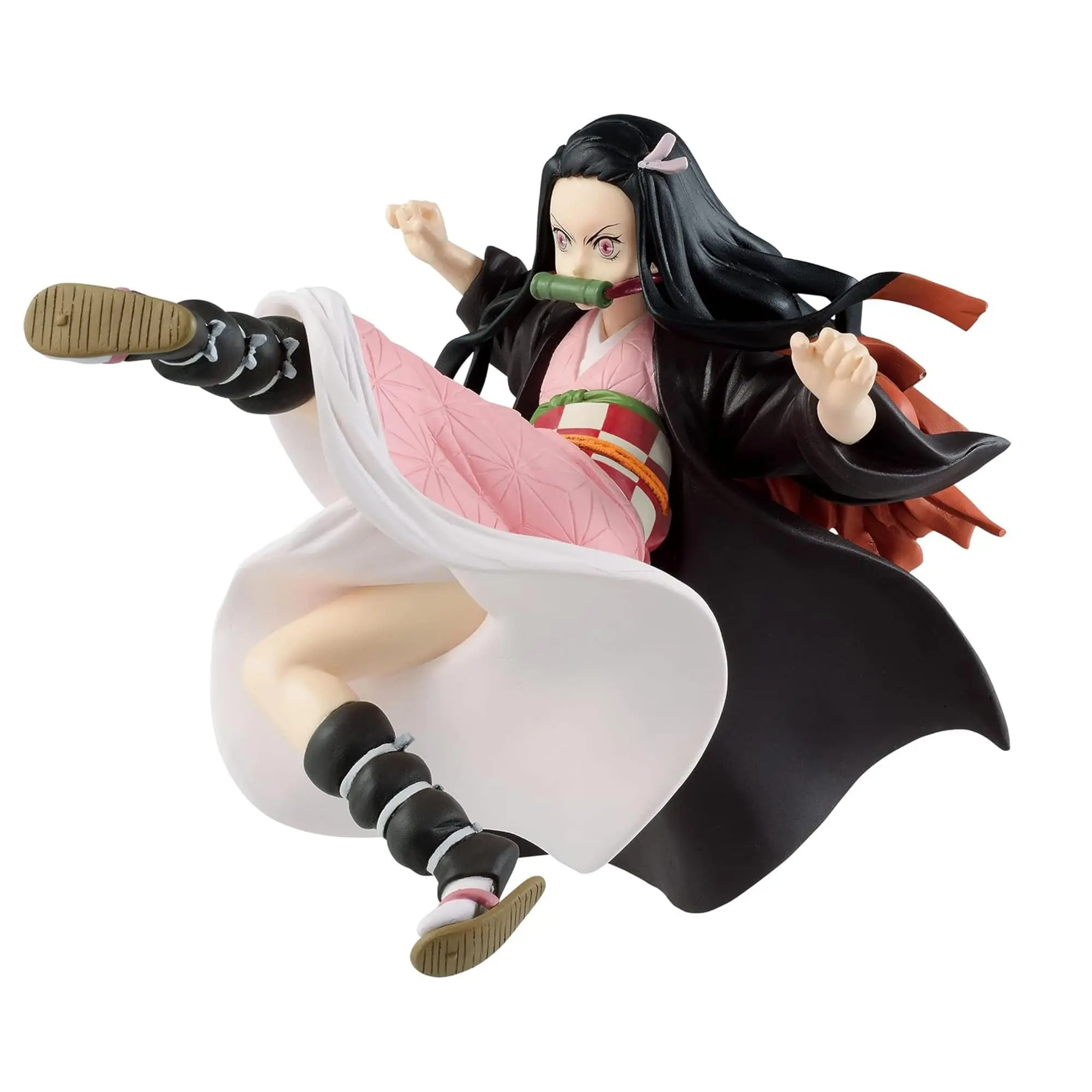 Banpresto Demon Slayer Vibration Stars Action Figure Doll, Nezuko Kamado Japanese Anime Plastic Collectible Figure Decor, Anime Figures