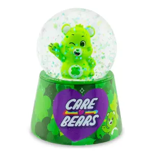 Care Bears Good Luck Bear Light-Up Mini Snow Globe | 2.5 Inches Tall