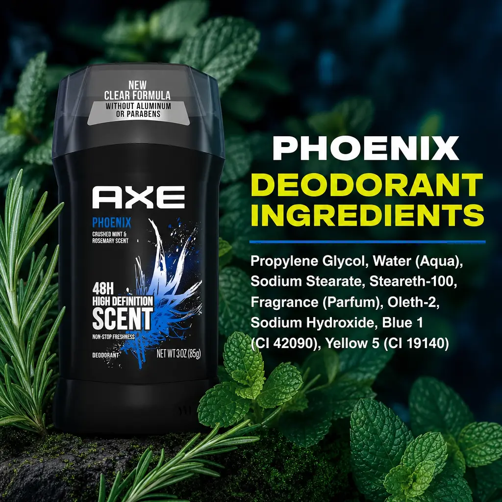 Axe Deodorant Stick For Men, Phoenix - 3 Oz