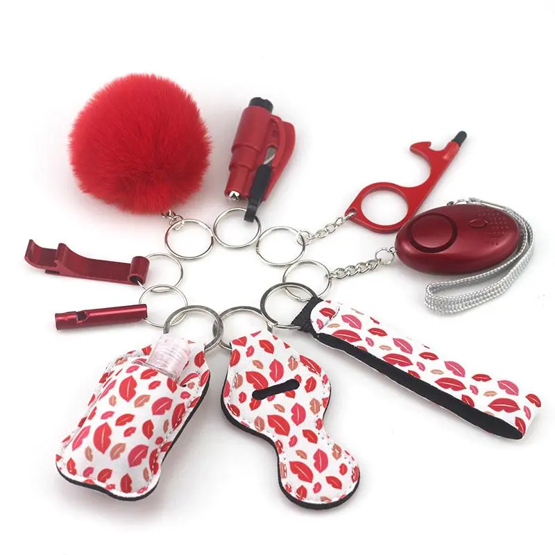 Cute Keychain Accessory Bottles Convenient Printing