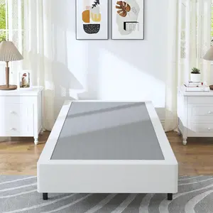 Box Spring - 7 Inch High Profile Box Spring for  Bed, Sturdy Metal Frame Mattress Foundation, Easy Assembly, Quiet & Noise-Free