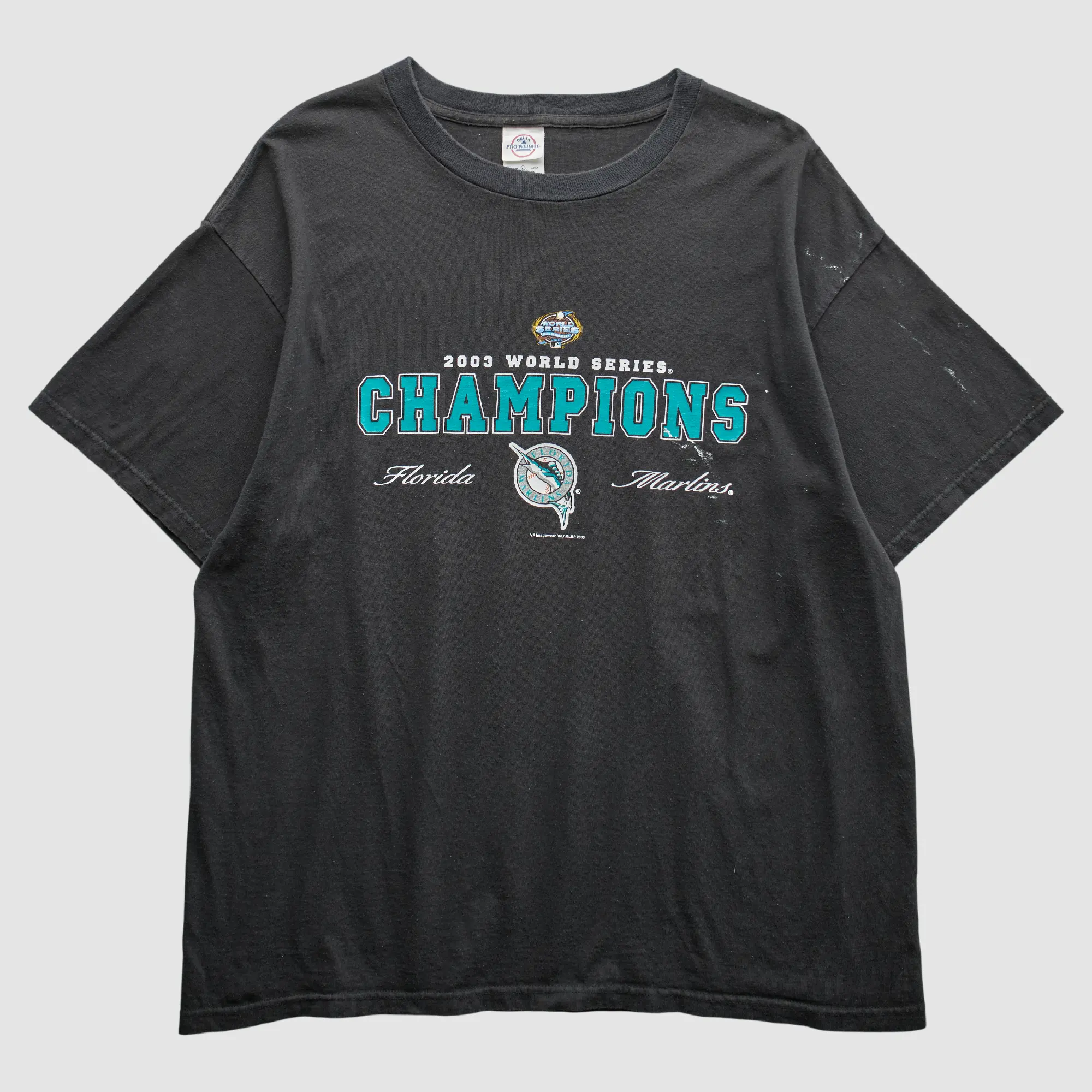 Florida Marlins Delta 2003 T-Shirt - Black - XL