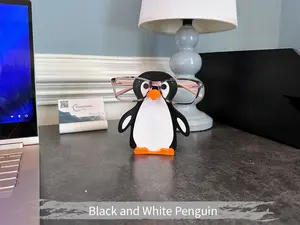 Penguin Eyeglass or Sunglass holder, Unique Gift Idea