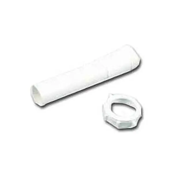 Plumb Pak PP205512 Plastic Slip Joint Tubing, 1-1/2 x 12 in. Plumbing Extension Pipe with Pipe Fittings & Accessories, Extension Tubes Pipes, Pipe Fittings & Accessories