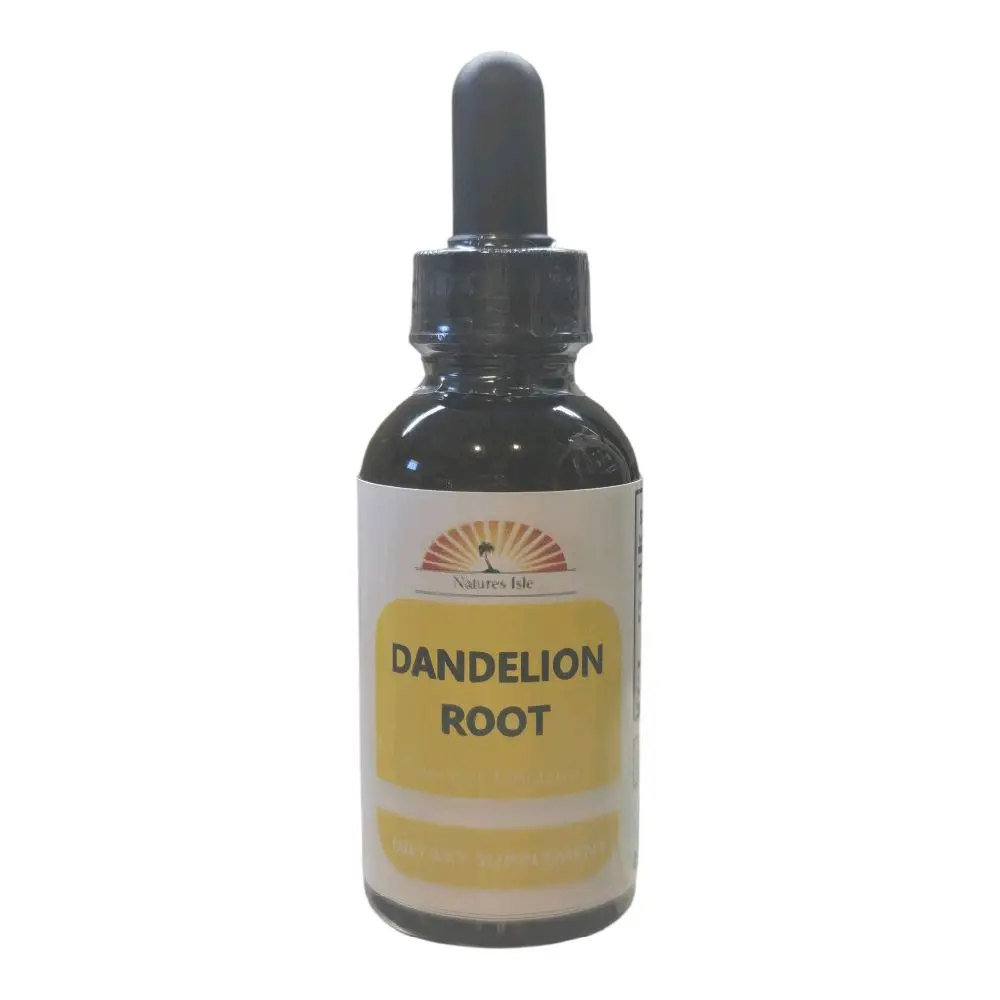 Dandelion Root Tincture, Herbal Botanical Supplement for Health & Nutrition Support