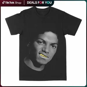 MichaeI "Gold Grill" Graphic Tee Shirt