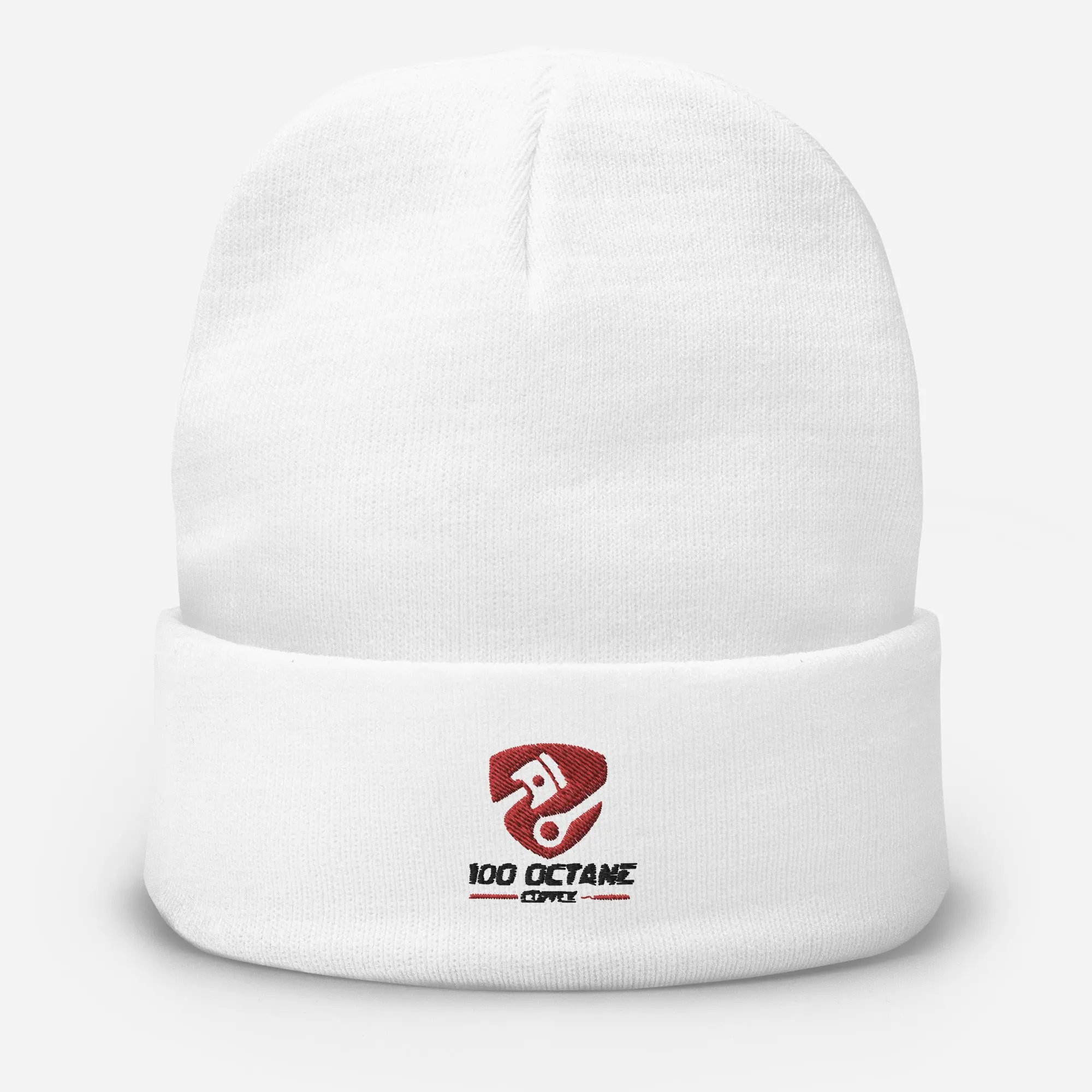 100 Octane Coffee Embroidered Beanie