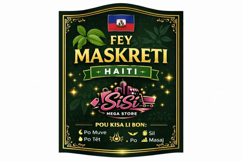 Dry leave,fey mascreti from Haiti