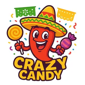 CrazyCandy's shop logo