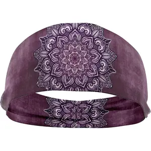 RAVEbandz The Pro - Wide Stretch Headband (Majestic)