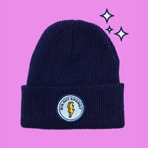 Big Oat Energy Beanie - Plush Cotton Beanie, Thick Design, Unisex, Elasticity, Co-founder Ari Reviews: Surprisingly Nice