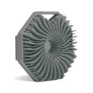 Sud Scrub Antimicrobial Silicone Body Scrubber, Exfoliating Body Brush for Sensitive Skin, Antibacterial Shower Scrubber for Body, Bathroom Essentials for Men & Women