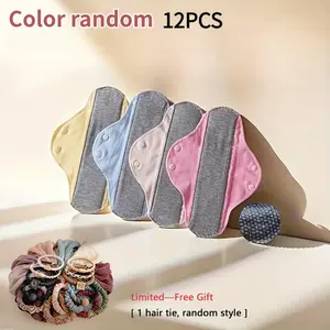 6/12pcs Leak-Proof & Washable Incontinence Pads with Graphene Freshness Technology for Elderly Care, Suitable for Women, Seniors with Light Leaks, Daily Care and Travel