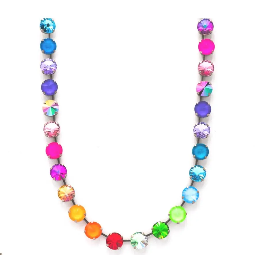 TOVA Sophia in Antique Silver Rainbow