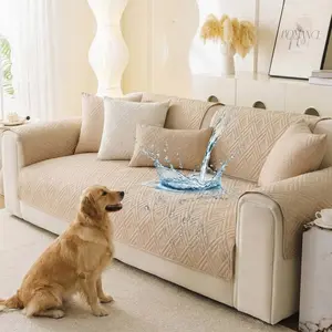 Waterproof Couch Cover for Dogs & Cats, Pet-Friendly Sofa Protector, Non Slip Furniture Seat Cover, Soft Sofa Cover for 1/2/3/4 Seater Sofa.