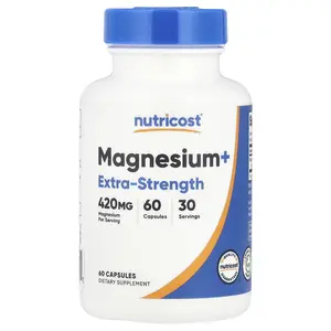 Nutricost Magnesium+, 60 Capsules (210 mg per Capsule)