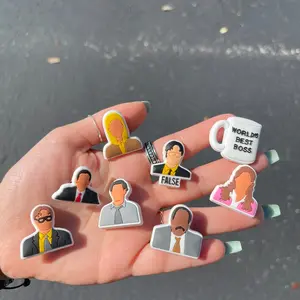 The Office croc charms -  price is per charm