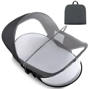 Portable Bassinet for Baby,Baby Bassinets Bedside Sleeper for Travel & Home,Foldable Bedside Crib with Breathable Mesh,Lightweight with Carry Bag & Storage Pocket,Safe Cosleeping Design for Infant