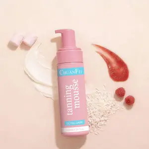Dark Self-Tanning Mousse for Bold Buildable Tan, Fast Drying Water & Sweat Resistant Formula, Effortless Application for All Skin Types, Self Tanner Mousse, Self Tanning Mousses