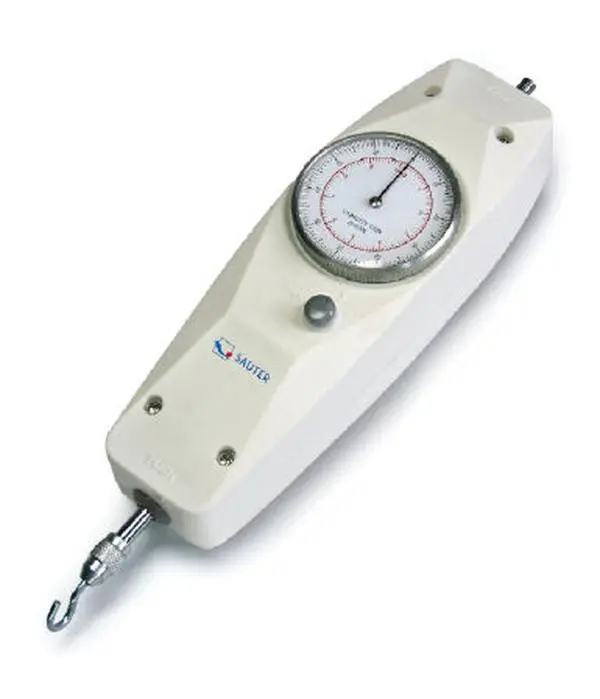 High-Precision Mechanical Force Gauge - 500N Max Load Industrial Dynamometer, Pressure Measuring Tool for Industrial Testing, Industrial Dynamometers