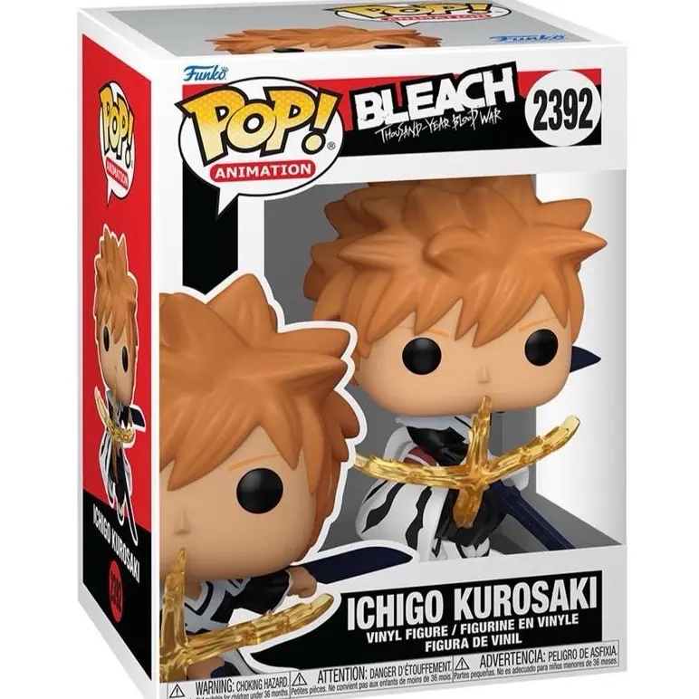 Anime Funko Pop! Ichigo Kurosaki #2392 (Bleach) Anime Funko Pop! Ichigo Kurosaki #2392 (Bleach)