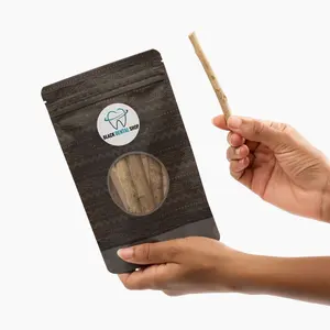 Natural Stick (Miswak) – Organic Cleaning Chew Stick for Fresh Breath & Whitening