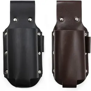2PCS Beer Holder,Leather Beer Holster Bottle Holders,Beer Belt Holder Beer Gifts for Men,BBQ/Grilling Gifts for Travel Camping Party Outdoor,Cool Beer Accessories Gadgets for Men BY