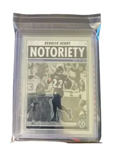 (1) Random assorted card bundle (Aprox 6-9 cards football) Sportscards