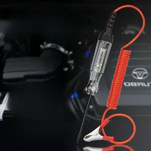 Car Voltage Tester Circuit Detector Multifunctional Smart Digital Voltmeter New Electrician Test Pen, Essential Electrical Tool