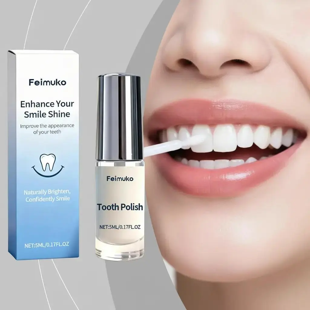 Daily Oral Care Dental Paint - Potassium Sorb. Teeth Whitener, Tooth Polish for Stain Removal, Fresh Breath & Natural Shine (Oral Teeth Whitening for Men, Women), Stain Teeth Whitening