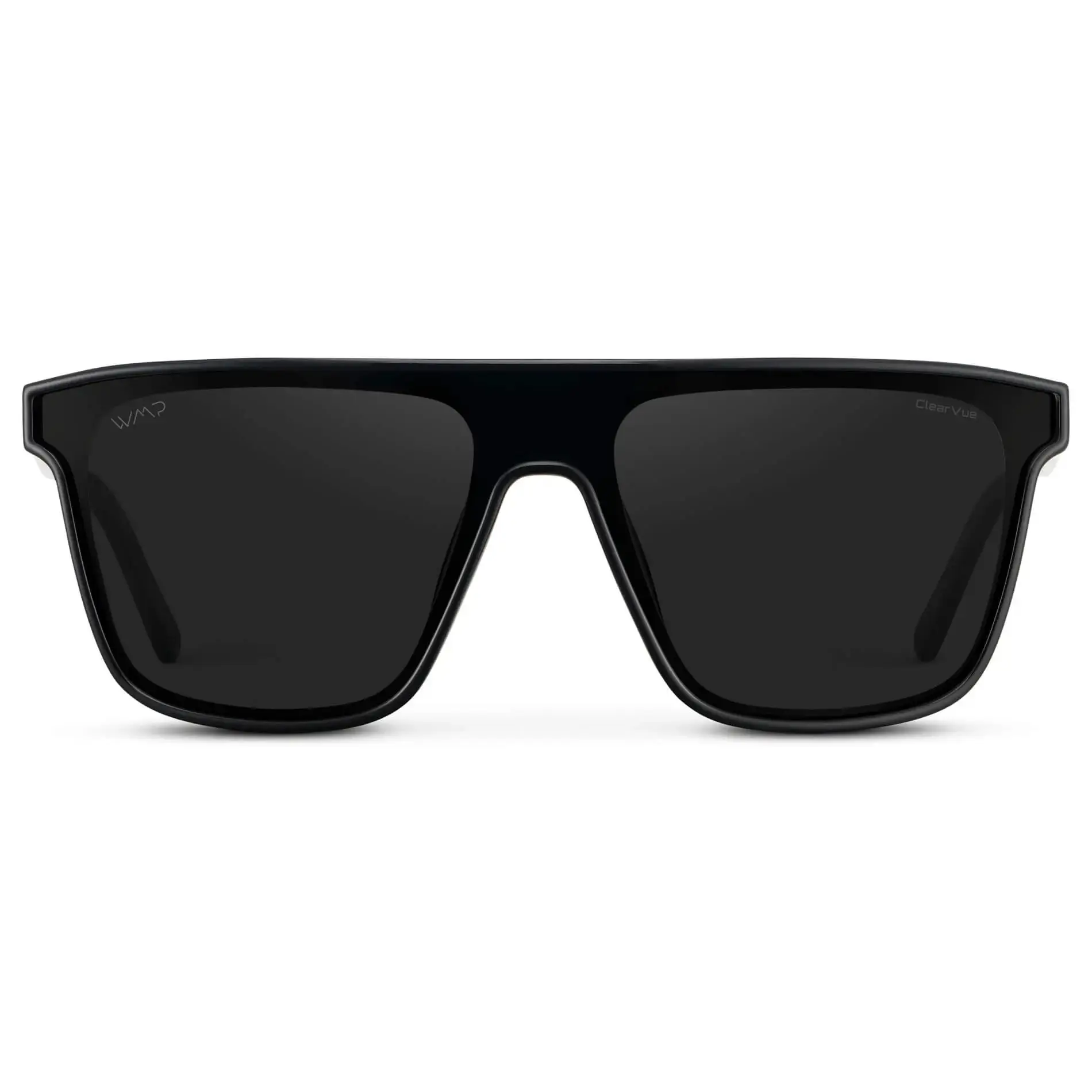 Jett - Men's Polarized Flat Top Shield Sunglasses